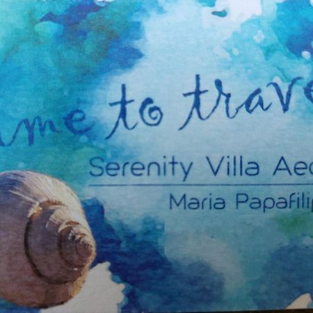 Serenity Villa Aegina Fantastic View Near The Beach Ngoại thất bức ảnh